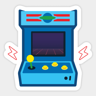 Coomath Games Retro Arcade Sticker